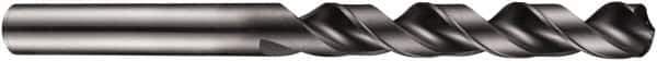 DORMER - 17.5mm 130° Cobalt Jobber Drill - TiAlN Finish, Right Hand Cut, Spiral Flute, Straight Shank, 190mm OAL, ADX Point - Apex Tool & Supply