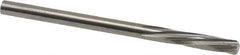 Magafor - 3.5408mm Solid Carbide 6 Flute Chucking Reamer - Spiral Flute, 0.1394" Straight Shank, 19/32" Flute Length, 2-1/4" OAL - Apex Tool & Supply