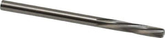 Magafor - #28 Solid Carbide 6 Flute Chucking Reamer - Spiral Flute, 9/64" Straight Shank, 19/32" Flute Length, 2-1/4" OAL - Apex Tool & Supply