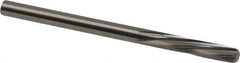 Magafor - 3.5789mm Solid Carbide 6 Flute Chucking Reamer - Spiral Flute, 0.1409" Straight Shank, 19/32" Flute Length, 2-1/4" OAL - Apex Tool & Supply