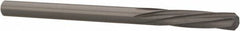 Magafor - 3.6398mm Solid Carbide 6 Flute Chucking Reamer - Spiral Flute, 0.1433" Straight Shank, 19/32" Flute Length, 2-1/4" OAL - Apex Tool & Supply