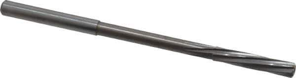 Magafor - 3.81mm Solid Carbide 6 Flute Chucking Reamer - Spiral Flute, 0.158" Straight Shank, 3/4" Flute Length, 2-61/64" OAL - Apex Tool & Supply