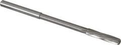 Magafor - 3.9192mm Solid Carbide 6 Flute Chucking Reamer - Spiral Flute, 0.158" Straight Shank, 3/4" Flute Length, 2-61/64" OAL - Apex Tool & Supply