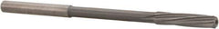 Magafor - 3.9599mm Solid Carbide 6 Flute Chucking Reamer - Spiral Flute, 0.158" Straight Shank, 3/4" Flute Length, 2-61/64" OAL - Apex Tool & Supply