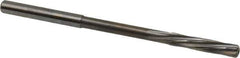 Magafor - 4.32mm Solid Carbide 6 Flute Chucking Reamer - Spiral Flute, 0.177" Straight Shank, 53/64" Flute Length, 3-5/32" OAL - Apex Tool & Supply