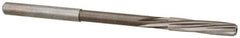 Magafor - 4.38mm Solid Carbide 6 Flute Chucking Reamer - Spiral Flute, 0.177" Straight Shank, 53/64" Flute Length, 3-5/32" OAL - Apex Tool & Supply