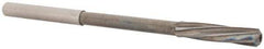 Magafor - 4.71mm Solid Carbide 6 Flute Chucking Reamer - Spiral Flute, 0.177" Straight Shank, 53/64" Flute Length, 3-5/32" OAL - Apex Tool & Supply