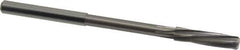 Magafor - 4.75mm Solid Carbide 6 Flute Chucking Reamer - Spiral Flute, 0.177" Straight Shank, 53/64" Flute Length, 3-5/32" OAL - Apex Tool & Supply