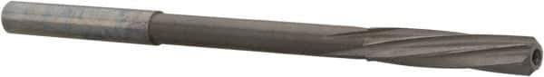 Magafor - 5.03mm Solid Carbide 6 Flute Chucking Reamer - Spiral Flute, 0.197" Straight Shank, 29/32" Flute Length, 3-25/64" OAL - Apex Tool & Supply