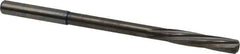 Magafor - Letter A Solid Carbide 6 Flute Chucking Reamer - Spiral Flute, 0.236" Straight Shank, 1-7/64" Flute Length, 3-31/32" OAL - Apex Tool & Supply
