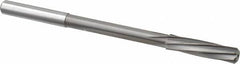 Magafor - 6.39mm Solid Carbide 6 Flute Chucking Reamer - Spiral Flute, 0.236" Straight Shank, 1-7/64" Flute Length, 3-31/32" OAL - Apex Tool & Supply
