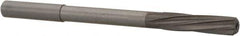 Magafor - 7.7394mm Solid Carbide 6 Flute Chucking Reamer - Spiral Flute, 0.315" Straight Shank, 1-19/64" Flute Length, 4-5/8" OAL - Apex Tool & Supply