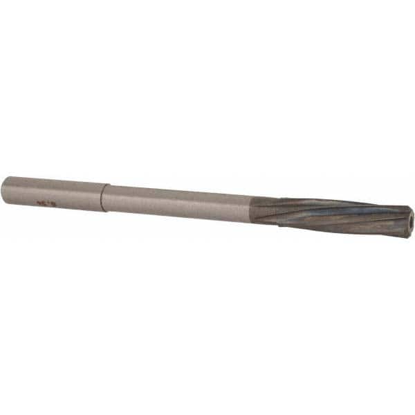 Magafor - 8.3388mm Solid Carbide 6 Flute Chucking Reamer - Apex Tool & Supply