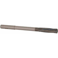 Magafor - 8.3388mm Solid Carbide 6 Flute Chucking Reamer - Apex Tool & Supply