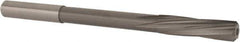 Magafor - 8.9891mm Solid Carbide 6 Flute Chucking Reamer - Spiral Flute, 0.354" Straight Shank, 1-27/64" Flute Length, 4-31/32" OAL - Apex Tool & Supply