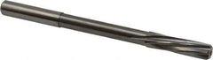 Magafor - 8.9992mm Solid Carbide 6 Flute Chucking Reamer - Spiral Flute, 0.354" Straight Shank, 1-27/64" Flute Length, 4-31/32" OAL - Apex Tool & Supply