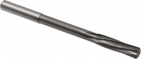 Magafor - 9.53mm Solid Carbide 6 Flute Chucking Reamer - Apex Tool & Supply