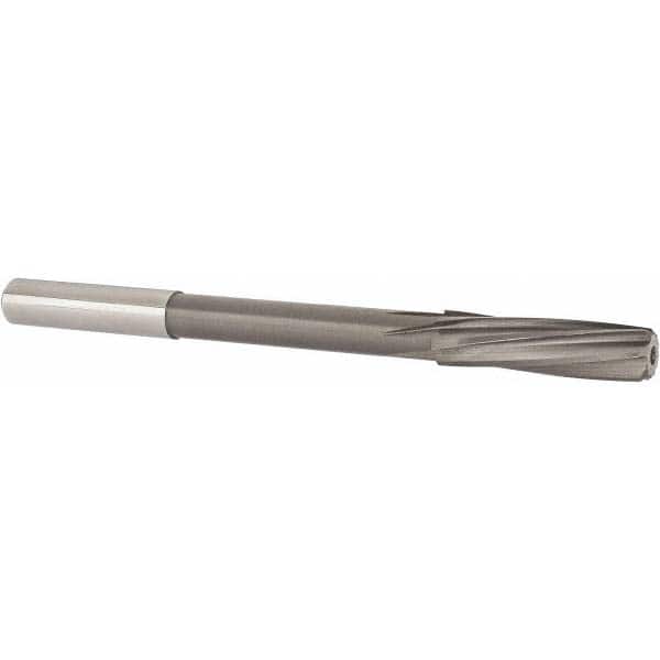 Magafor - 9.55mm Solid Carbide 6 Flute Chucking Reamer - Apex Tool & Supply