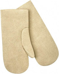 Steiner - Size Universal Wool Lined Fiberglass Heat Resistant Mitten - 14" OAL, Slip-On Cuff - Apex Tool & Supply