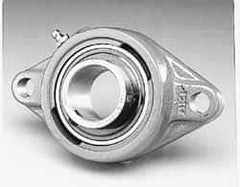 SKF - 1-7/16" ID, 2-Bolt Flange - 1-7/16 Inch Shaft - Apex Tool & Supply