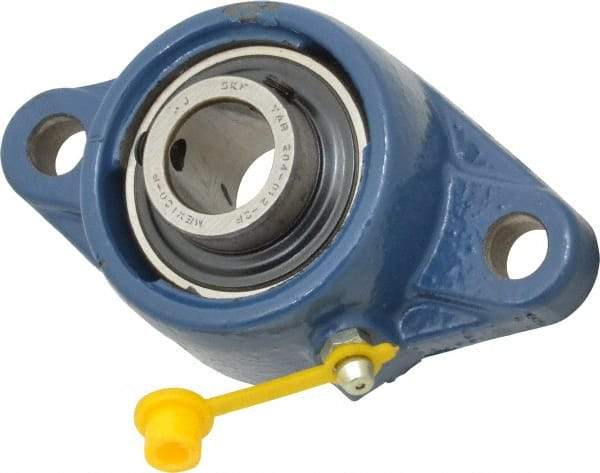 SKF - 3/4" ID, 2-Bolt Flange - 3/4 Inch Shaft, - Apex Tool & Supply