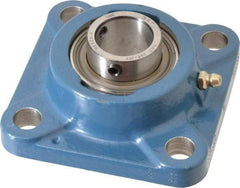 SKF - 1" ID, 4-Bolt Flange - 2-3/4" Btw Mnt Hole Ctrs - Apex Tool & Supply