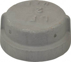 Latrobe Foundry - 2" Aluminum Pipe End Cap - 150 psi, F End Connection, Grade 356-F - Apex Tool & Supply