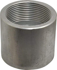 Latrobe Foundry - 2-1/2" Aluminum Pipe Coupling - 150 psi, F End Connection, Grade 6061-T6 - Apex Tool & Supply