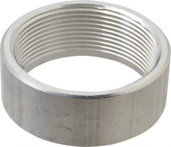 Latrobe Foundry - 3" Aluminum Pipe Half Coupling - 150 psi, F End Connection, Grade 6061-T6 - Apex Tool & Supply
