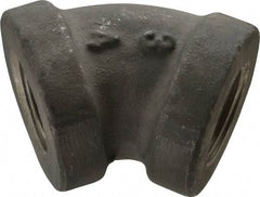 Latrobe Foundry - 3/4" Aluminum Pipe 45° Elbow - 150 psi, F End Connection, Grade 356-F - Apex Tool & Supply