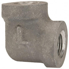 Latrobe Foundry - 1/8" Aluminum Pipe 90° Elbow - 150 psi, F End Connection, Grade 356-F - Apex Tool & Supply