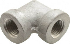 Latrobe Foundry - 1/4" Aluminum Pipe 90° Elbow - 150 psi, F End Connection, Grade 356-F - Apex Tool & Supply