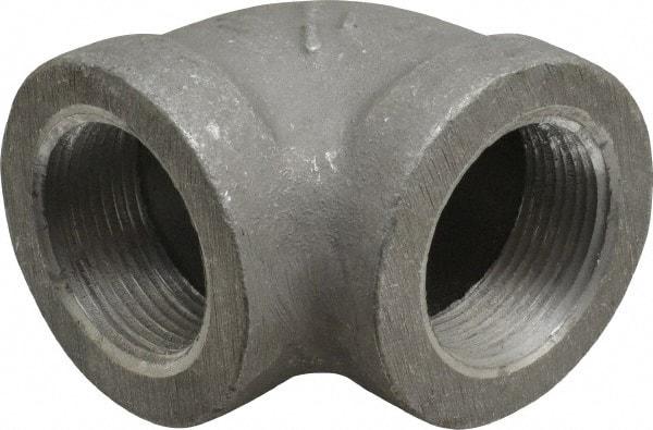 Latrobe Foundry - 1-1/4" Aluminum Pipe 90° Elbow - 150 psi, F End Connection, Grade 356-F - Apex Tool & Supply