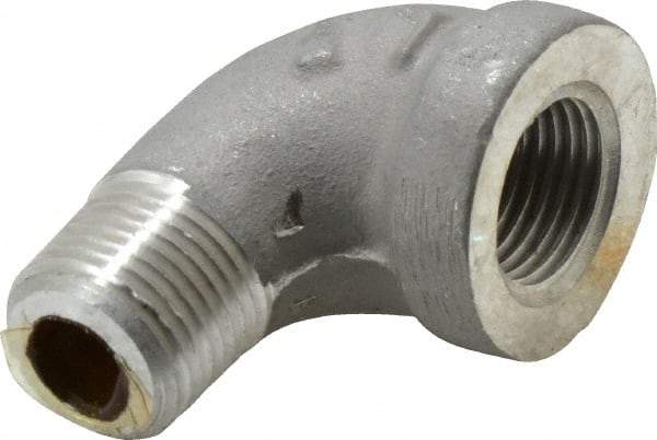 Latrobe Foundry - 1/2" Aluminum Pipe 90° Street Elbow - 150 psi, M x F End Connection, Grade 356-F - Apex Tool & Supply