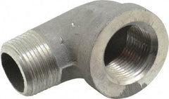 Latrobe Foundry - 1" Aluminum Pipe 90° Street Elbow - 150 psi, M x F End Connection, Grade 356-F - Apex Tool & Supply