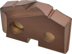 Allied Machine and Engineering - 25/32" Diam x 5/32" Thick, Seat Code 1, 132° Included Angle Spade Drill Insert - AM200 Coated, Cobalt, Grade Super Cobalt, Series GEN2 T-A - Apex Tool & Supply