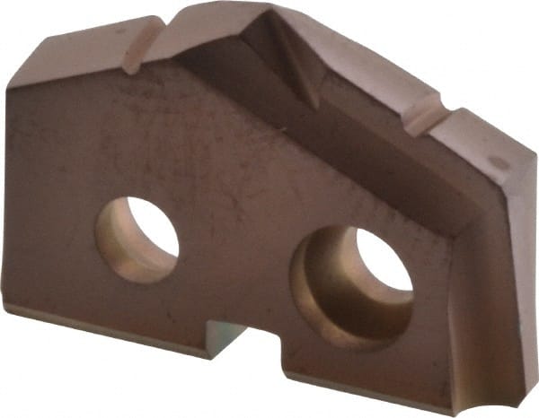 Allied Machine and Engineering - 21/32" Diam 132° Seat Size 0 Spade Drill Insert - Apex Tool & Supply