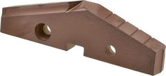 Allied Machine and Engineering - 4-1/16" Diam x 7/16" Thick, Seat Code 8, 144° Included Angle Spade Drill Insert - AM200 Coated, Cobalt, Grade Super Cobalt, Series GEN2 T-A - Apex Tool & Supply