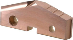 Allied Machine and Engineering - 3-1/16" Diam x 7/16" Thick, Seat Code 6, 144° Included Angle Spade Drill Insert - AM200 Coated, Cobalt, Grade Super Cobalt, Series GEN2 T-A - Apex Tool & Supply