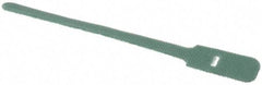 SpeedTech - 6" Long Green Nylon & Polyethylene Hook & Loop Strap - 40 Lb Tensile Strength - Apex Tool & Supply