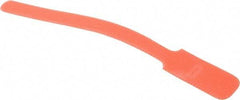 SpeedTech - 6" Long Orange Nylon & Polyethylene Hook & Loop Strap - 40 Lb Tensile Strength - Apex Tool & Supply
