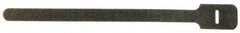 SpeedTech - 13" Long Black Nylon & Polyethylene Mountable Cable Tie - 40 Lb Tensile Strength, 3-1/4" Max Bundle Diam - Apex Tool & Supply