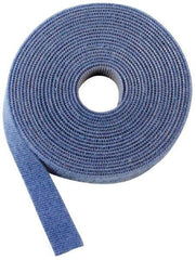 SpeedTech - 75' Long Red Nylon & Polyethylene Hook & Loop Strap - 50 Lb Tensile Strength - Apex Tool & Supply