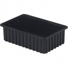 LEWISBins+ - 10-7/8" Wide x 5" High, Black Bin Divider Box - Use with DV1050 Short, DV1650 Long - Apex Tool & Supply