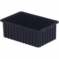 LEWISBins+ - 10-7/8" Wide x 6" High, Black Bin Divider Box - Use with DV1060 Short, DV1660 Long - Apex Tool & Supply