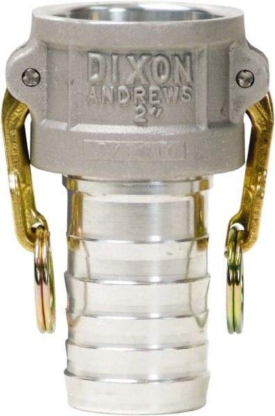 Dixon Valve & Coupling - 2" Aluminum Cam & Groove Suction & Discharge Hose Female Coupler Hose Shank - Part C, 250 Max psi - Apex Tool & Supply