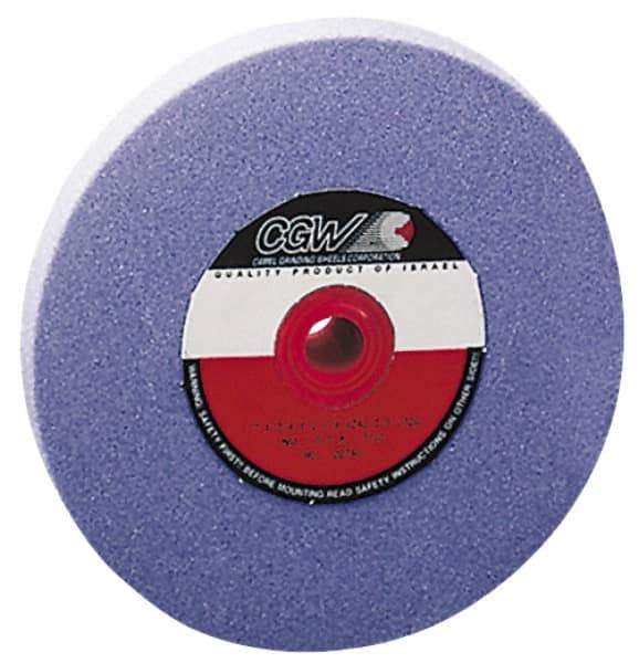 Camel Grinding Wheels - 60 Grit Aluminum Oxide Bench & Pedestal Grinding Wheel - 7" Diam x 1" Hole x 1" Thick, 3760 Max RPM, K Hardness, Medium Grade , Vitrified Bond - Apex Tool & Supply