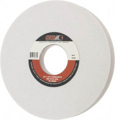 Camel Grinding Wheels - 12" Diam x 3" Hole x 1-1/2" Thick, H Hardness, 46 Grit Surface Grinding Wheel - Aluminum Oxide, Type 5, Coarse Grade, 2,228 Max RPM, Vitrified Bond, One-Side Recess - Apex Tool & Supply