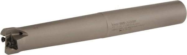 Iscar - 1" Cut Diam, 0.118" Max Depth of Cut, 1" Shank Diam, Indexable Plunge End Mill - Straight Shank, HTP LNHT 1006 Insert Style, HTP-LN10 Toolholder Style, Through Coolant, Series TangPlunge - Apex Tool & Supply
