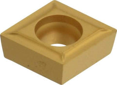 Value Collection - CCMT32.50.5 Grade TCN55 Carbide Turning Insert - TiN Finish, 80° Diamond, 3/8" Inscr Circle, 5/32" Thick, 0.008" Corner Radius - Apex Tool & Supply